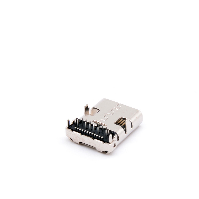 厂家批发 TYPE-C24Pin母座 USB3.1充电口加长L11.37