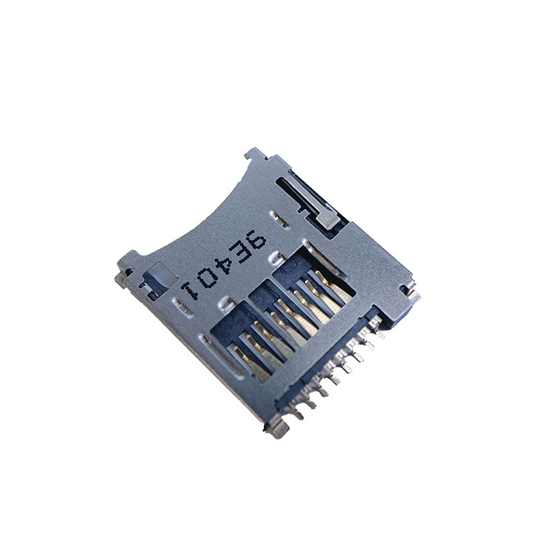 microSD 49225-0821反向插卡座 TF卡槽1.8H 低价清货