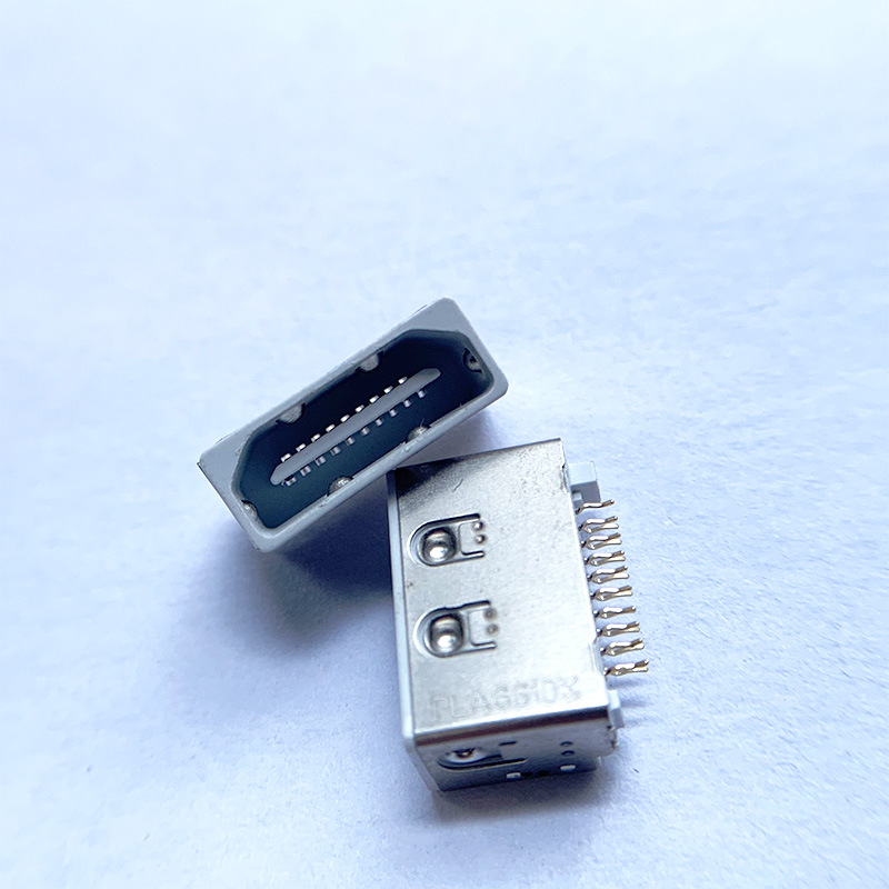 苹果富士康HDMI夹板19P 1.0-0.8原装镀金高清接口转换器